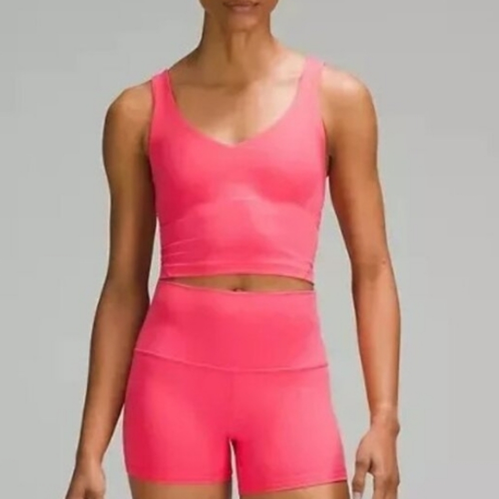 Lululemon Align™ Tank Top Light Support, A/B Cup sz 8 Glaze Pink